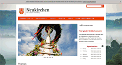 Desktop Screenshot of neukirchen-bei-sulzbach-rosenberg.de